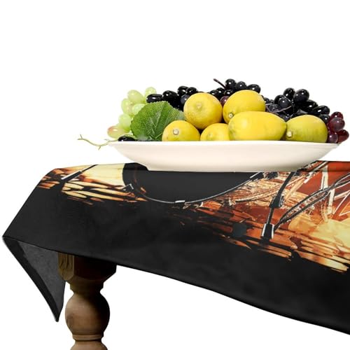 Nappe de table rectangulaire batteur pour des repas conviviaux en terrasse - 7
