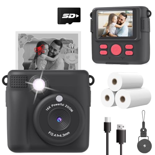 ESOXOFFORE Kids Instant Print Camera