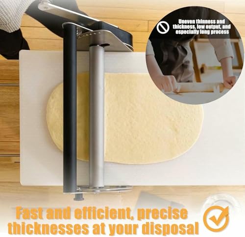 Laminadora de masa compacta con espesor ajustable para croissants perfectos 5