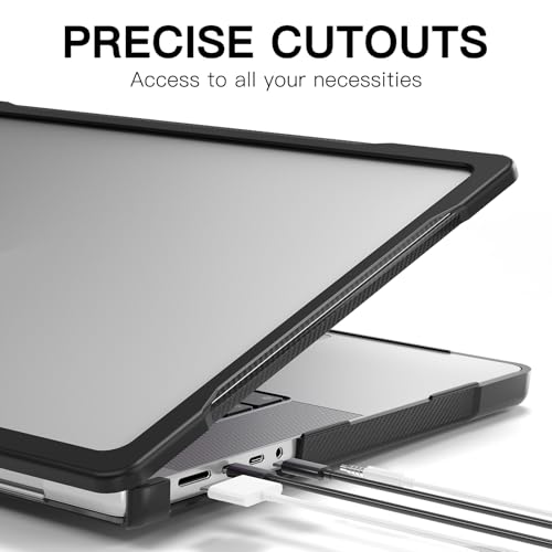 Evita arañazos con la funda rígida MacBook Pro 14 carcasa protectora de plástico duro A2442 M3 M4 4