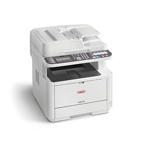 OKI MB472DNW A4 Mono Multifunction LED Laser Printer 45858401 UK