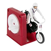Worlds Smallest Evel Knievel Miniature Classic Wind Up Toy | Features Rider, Stunt Cycle, and Energizer Launcher | Action Figure | for Ages 8 and up