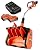 VOLTASK Cordless Snow Shovel, 48V | 13.5-Inch Cordless Snow Blower, Battery Snow Blower with Directional Plate (2 * 24V Battery & Dual Quick Charger Included)