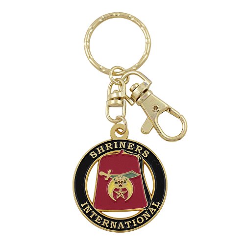 Shriners International: Nobles of the Mystic Shrine Key Chain with Belt Clip