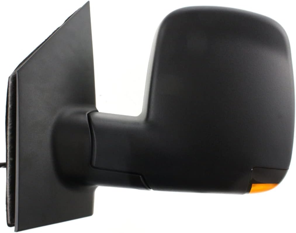For GMC Savana 3500 2008-2018 Door Mirror Driver Side | Power | Heated | w/Signal Indicator | Textured Black | Replacement For 15227416 | GM1320397