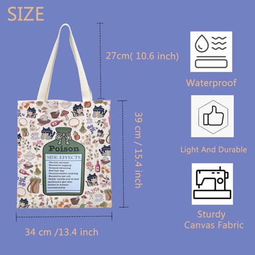 Bolso Tote Apothecary para fans de anime japonés miniatura 4