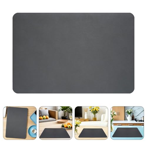 Tapete para secar café y platos con absorción eficiente gris oscuro 8