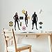 RoomMates RMK3946SCS Captain Marvel Peel and Stick Wall Decals