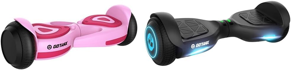 Gotrax SRX Mini Hoverboard with 6.5 inch Wheels, UL2272 Certified, 25.2V 2.0Ah Capacity Battery, Dual 150W Motor up to 5mph for 44lb-132lb Kids