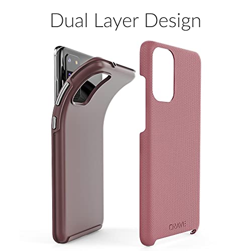 Image of Crave for Samsung Galaxy S20 Plus Case, Shockproof Protection Dual Layer Case for Samsung Galaxy S20 Plus 5G (6.7 inch) - Berry