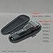SIMBAE Shaver case for Travel Hard Case Travel Organizer Carrying Bag Compatible with Braun Series Black Trimmer Shaver Case