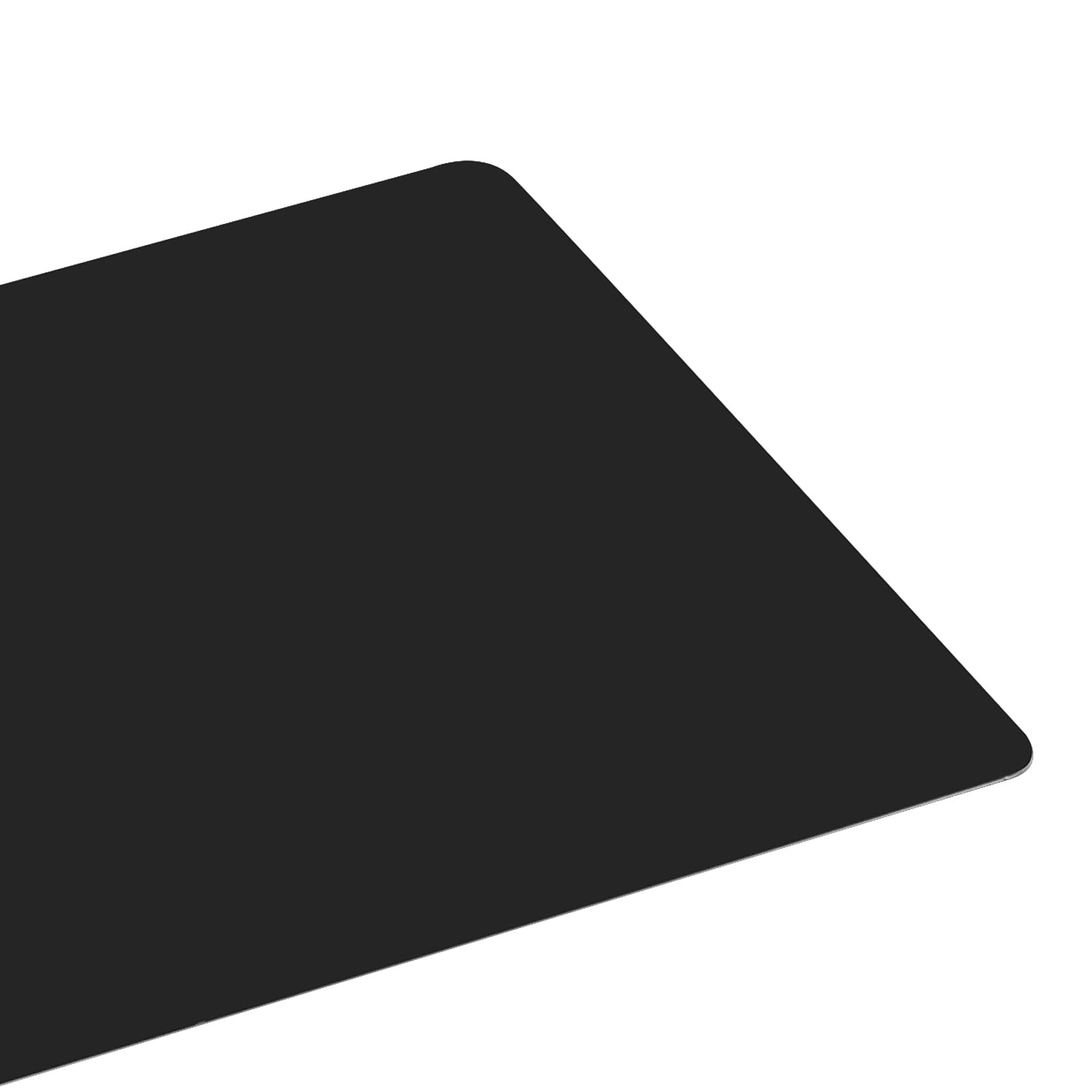 KEILEOHO 150 Pezzi Biglietti da Visita in Alluminio Nero, Metallizzati, 86 x 54 x 0,21 mm