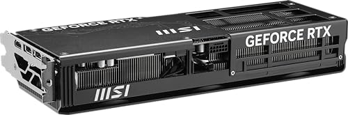 Image of msi Gaming RTX 5080 16G Inspire 3X OC Black Graphics Card (16GB GDDR7, 256-bit, Extreme Clock 2655 MHz, DisplayPort x 3 2.1a, HDMI 2.1b, NVIDIA Blackwell Architecture)