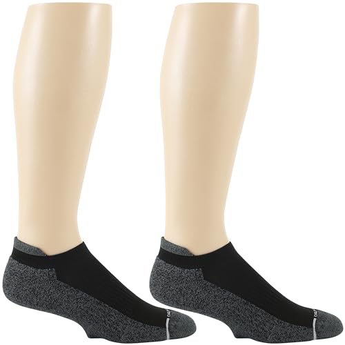 Dr. Motion mens Low-cut Casual Sock, Black, 10 13 US