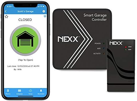 Nexx Smart Wi Fi Controller Nxg 200 Remotely Control Existing Garage Door Opener With Nexx App Compatible With Alexa Google Assistant Siri Smartthings No Hub Required Black Doors Amazon Com Au Nexx Smart Wi Fi Controller Nxg 200 Remotely Control Existing Garage Door Opener With Nexx App Compatible With Alexa Google Assistant Siri Smartthings No Hub Required Black Doors Amazon Com Au