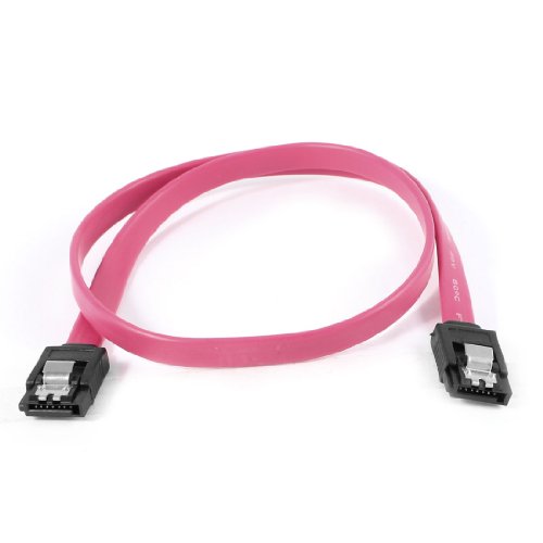 Cable de datos SATA 50cm rojo 7 pines