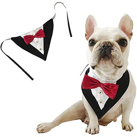 FEimaX Bandana de Esmoquin Triangular para Perros Cover