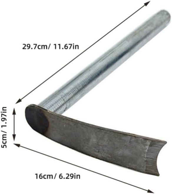 2 Pcs Small Garden Hoe Tools for Weeding and Digging, Stainless Steel Handheld Hoes with Ergonomic Design and Portable Size, Garden Weeding Accessories for Farm and Lawn Care