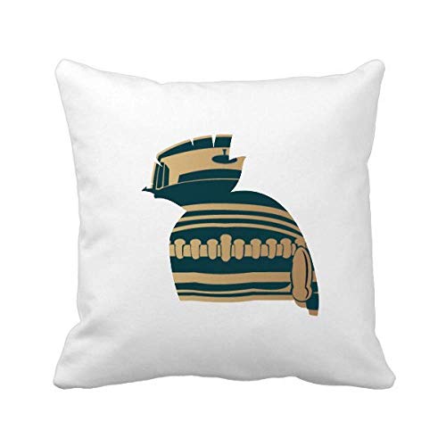 Housse de coussin design voitures classiques vert finition premium