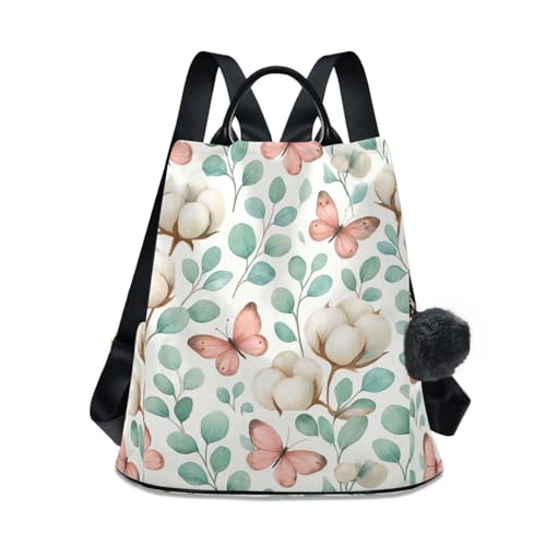 Sac à dos pour femme tendance et poétique au motif aquarelle doux
