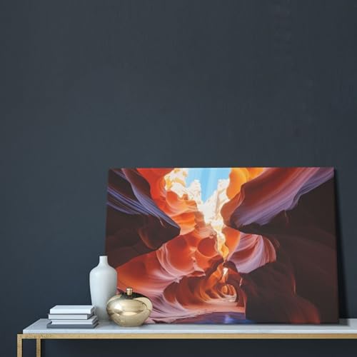 Impression sur toile Antelope Canyon déco murale salon 40x61cm