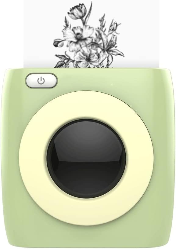 Portable Thermal Printer for Photos, Compatible with Android Mini Printers(D)