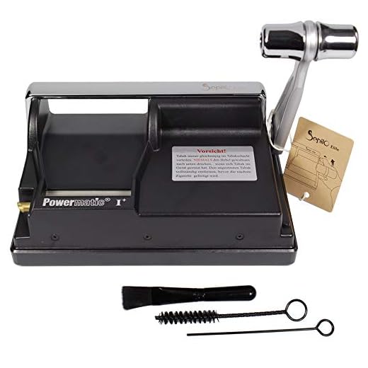 Sepilo Powermatic 1 Plus Elite neueste Edition Zigarettenstopfmaschine der Extraklasse I Zigarettenstopfer Zigarettenmaschine Zigarettenfertiger