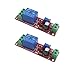 Ferwooh 2PCS DC 12V NE555 Delay Timer Relay Switch Module 0 to 10 Seconds Adjustable for Automotive Control System Electrical Equipment