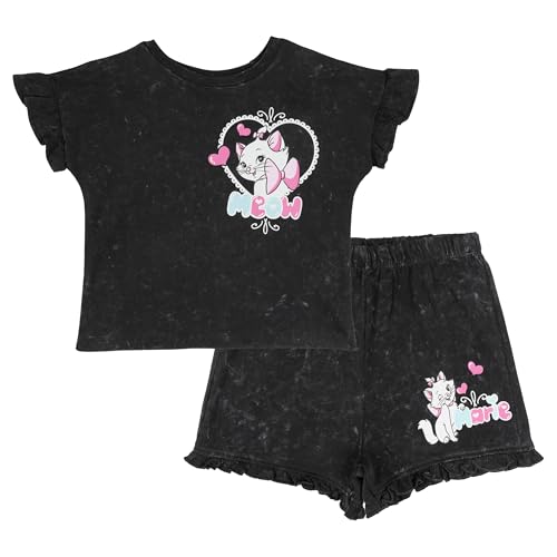 Image of Disney French Terry T-Shirt and Shorts Outfit Set Infant to Big Kid Sizes (12 Months - 14-16)