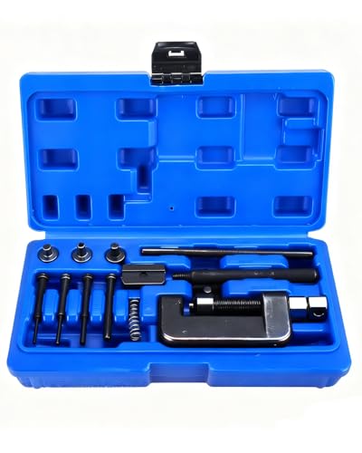 FreeTec 13 piezas de cadena de motocicleta herramienta de separación de remaches para cadenas de motocicleta también cadenas de distribución