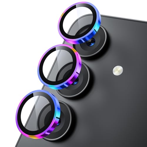 WSKEN Protection d'objectif d'appareil photo pour Samsung Galaxy S26/S26 + Plus - [Gardez la prise de vue originale] incassable 9H verre trempé anneau en...