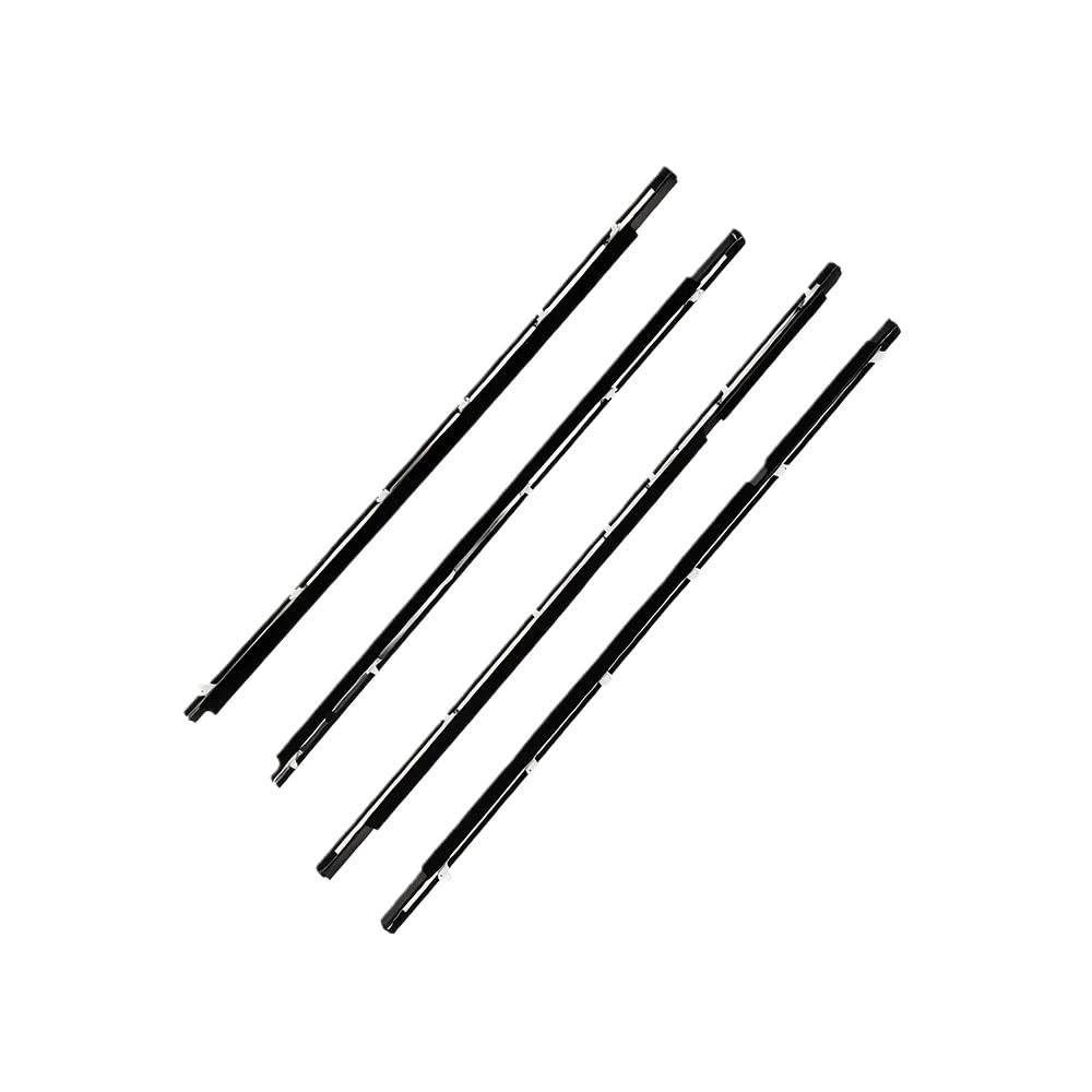 Car Draught Excluder Rubber Seal 4PCS Car Outer Windows Rubber Weatherstrip Sealing Strip Belt Moulding Trim for Hyundai for Elantra XD Avante XD 2000-2006 CAVINBDZ