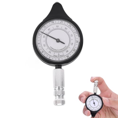 HERCHR Télémètre De Carte Odomètre, échelle De Compteur Multifonction, Boussole De Kilométrage, Jauge De Mesure De Carte, Guide Extérieur, Outils De Calcul De Distance