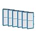 Nispira Replacement HEPA Filter For Holmes AER1 Series Total Air Filter, HAPF30AT For Purifier HAP242-NUC, 6 Filters