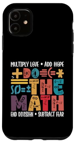 Do The Math Multiply Love Add Hope ���w ���t ���w �X�}�z�P�[�X iPhone 11 �p
