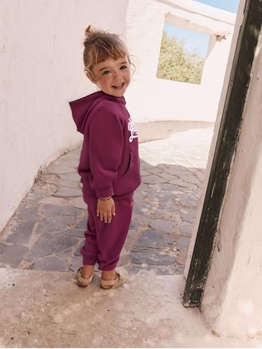 Kid Toddler Girls Clothes Cartoon Pattern Print Sweatshirt Hoodie Sports Pants 2PC Girl Fall Winter Clothing Set4