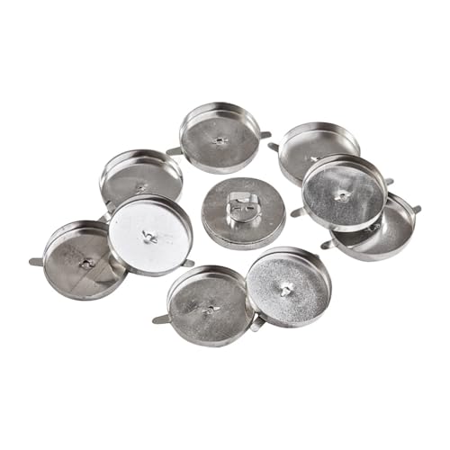 Teelichthalter Metall 30 Teelichthalter für Laternen, Metall, 10 Stück