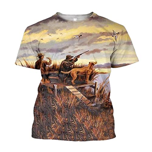 T-shirt imprimé animal 3D canard : fini les hauts serrés avec cette coupe oversize 3XL