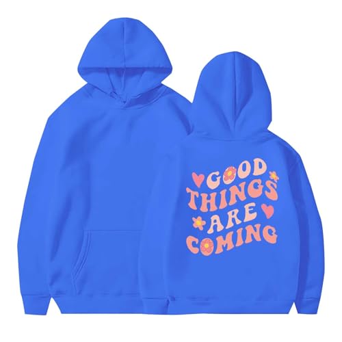 HOOUDO Sale Angebote Sale Angebote Girls Womens Puff Hoodies Cute Aesthetic Graphic Printed Long Sleeve Pullover Sweatshirts Preppy Clothes Teen Girls Herren Unterhemd Extr Sale Angebote Bestellung