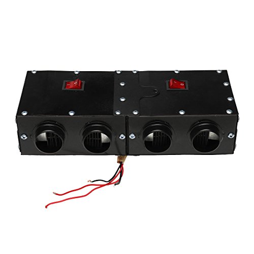 Chauffage chauffe-voiture 12V 800W avec ventilateurs pour dégivrage et décongélation