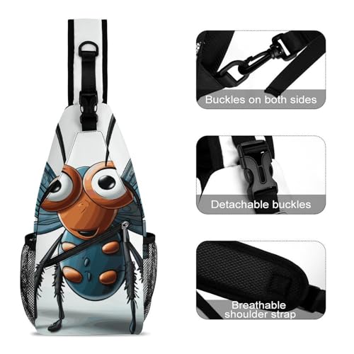 Bolso cruzado deportivo casual 38x20cm estilo 5 miniatura 3