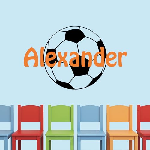 Vinilo decorativo de fútbol para habitación infantil miniatura 6
