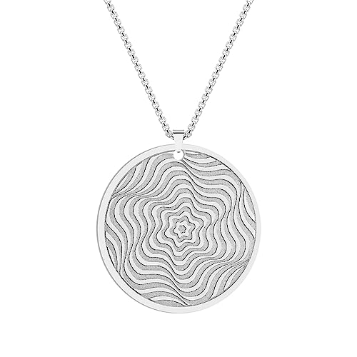 Pendentif amitié éternelle comme collier pour femmes hommes avec chaîne
