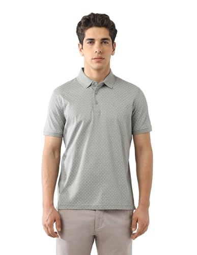 Image of Arrow Men's Geometric Regular Fit Polo Shirt