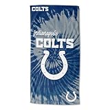 Northwest NFL Indianapolis Colts Beach Towel, Psychedelic, 30" x 60"
