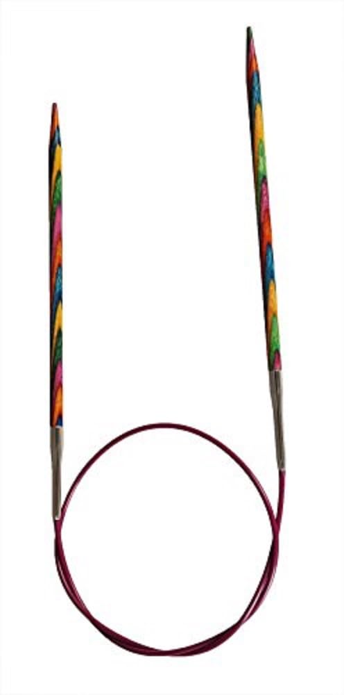 KnitPro 60 cm x 2.75 mm Symfonie Fixed Circular Needles, Multi-Color, Paars