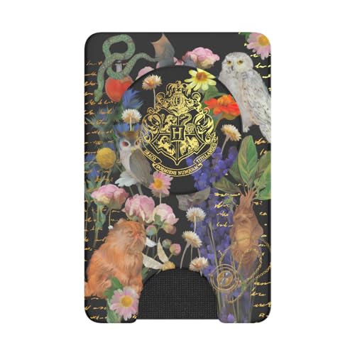 Image of PopSockets Adhesive Phone Wallet and Card Holder with Grip, Harry Potter - Hermione's Notebook