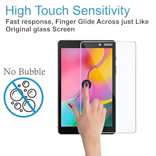 Image of Tempered Glass for Samsung Galaxy Tab A 8.0 Screen Protector Guard for Samsung Galaxy Tab A 8.0 Tablet (Sm-T295 / T290) (2019) - 1 Pack