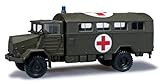 Minitanks herpa 744577 - Rotes Kreuz Man 630 Koffer-LKW