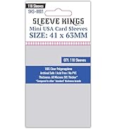 kingdom hearts card sleeves Amazon.com: Sleeve Kings Kingdom Death Monster Compatible Card Sleeves  52x52mm – 110 Pack Clear Protective Deck Sleeves, 60 Micron Thick, Designed  for Board Game Cards – SKS-8805 : Toys & Games